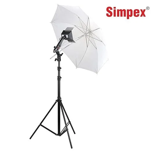 SIMPEX Simpex B4 Continuous Video Light with 1000W Halogen Tube for Video Camera