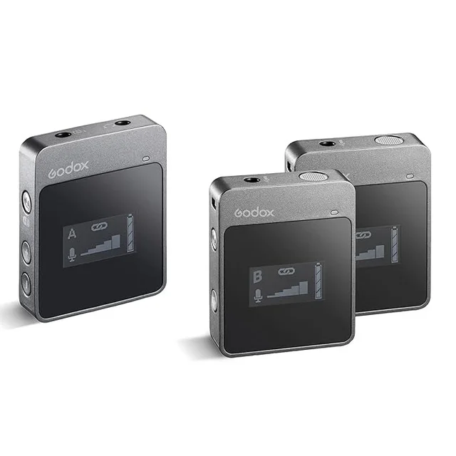 GODOX MoveLink M2 Compact 2-Person Digital Wireless Microphone System