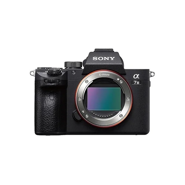 SONY Sony Alpha ILCE-7M3 Full-Frame 24.2MP Mirrorless Digital SLR Camera Body (4K Full Frame, Real-Time Eye Auto Focus, 4K Vlogging Camera, Tiltable LCD, Low Light Camera) - Black