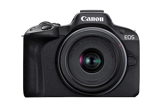 CANON Canon EOS R50 RF-S18-45mm f/4.5-6.3 is STM Mirrorless Camera
