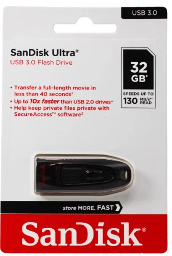 SanDisk Ultra 3.0 Flash Drive 32GB