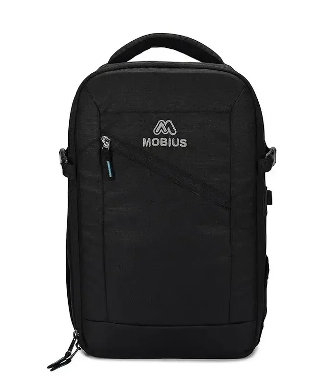 MOBIUS Clicker Backpack 100% Waterproof DSLR Backpack Camera Bag with Rain Cover DSLR Camera with Lens 18-135mm Lens -3 Nos Ef 70 200 50mm 85mm laptop Flash Charger and Monopod