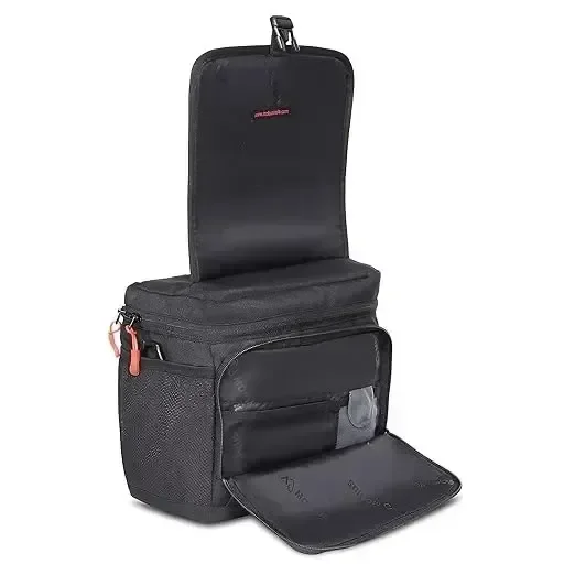 MOBIUS Everyday DSLR/SLR Sling Bag for Camera with Rain Cover|100% Waterproof Bag with Adjustable Shoulder Strap Suitable for DSLR Camera with Lens and One Extra Lens