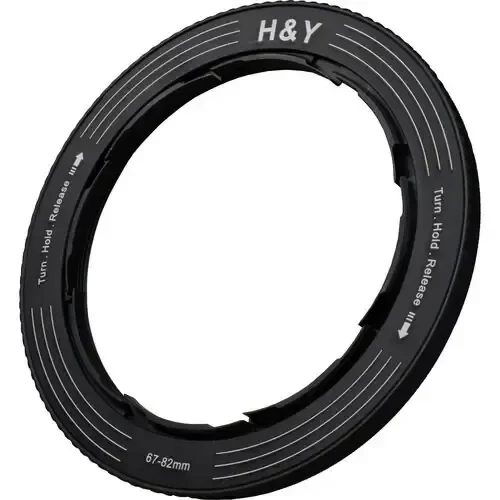 H&Y Filters REVORING 67-82mm Variable Adapter for 82mm Filters
