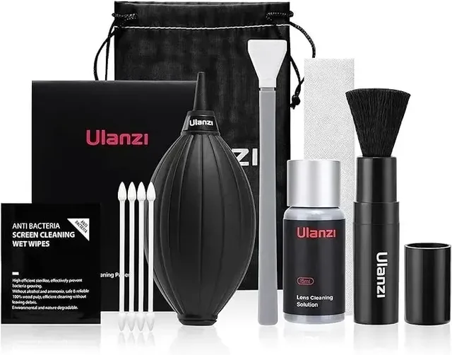 HIFFIN ULANZI Camera Cleaning Kit 9-in-1 Lens Cleaner Professional DSLR Clean Accessories Sony Canon Nikon