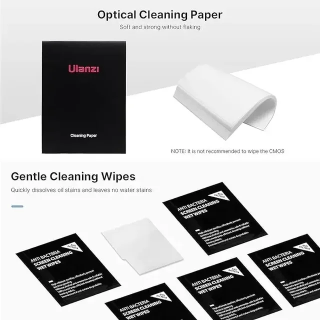 HIFFIN ULANZI Camera Cleaning Kit 9-in-1 Lens Cleaner Professional DSLR Clean Accessories Sony Canon Nikon