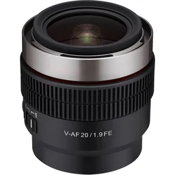 Samyang Cine V-AF 20mm T1.9 FE Lens (Sony E)
