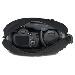 MOBIUS Lensmaker SLR/DSLR Camera Sling Bag with Kit Lens, 70-200 Lens, Tab|Outdoor Shoot Travel Camera Side Sling Bag with Adjustable Shoulder Strap|Suitable for 70-200/85mm/50mm