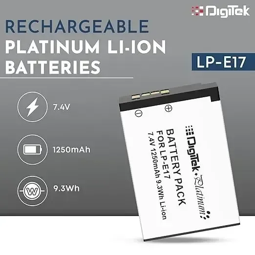 DIGITEK EXTRA POWER LP E17 BATTERY