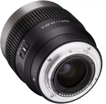 Samyang V-AF 45mm T1.9 FE For Sony E Standard Prime Lens (Black, 45 mm)