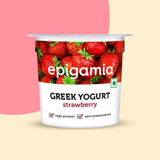 epigamia Greek Yogurt Strawberry 