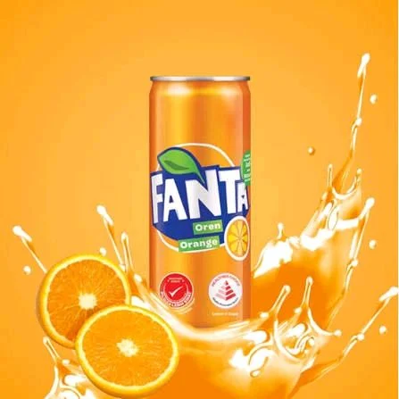 Fanta Great Orange Taste 