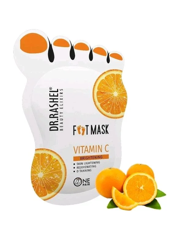 DR.RASHEL
BEAUTY ELIXIRS
FOOT MASK
VITAMIN C
BRIGHTENING
SKIN LIGHTENING
REJUVENATING
DETANNING