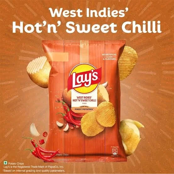 Lay's West Indies' Hot N Sweet Chilli Flavour
