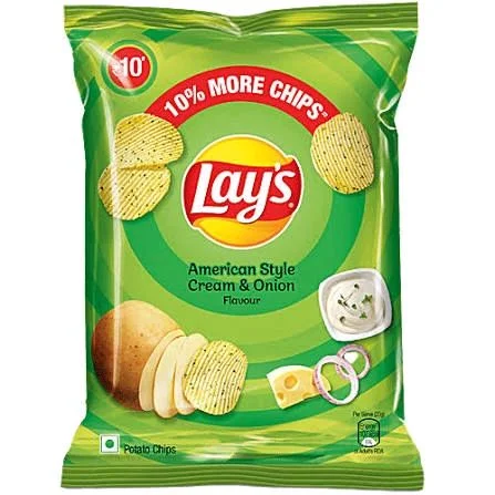 Lay's American Style Cream & Onion