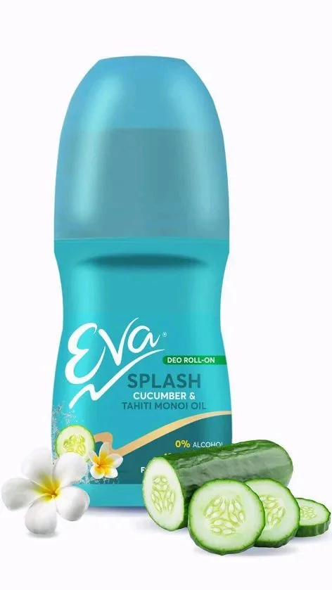Eva Splash Cucumber Tahiti Monoi Oil Deo Roll-On