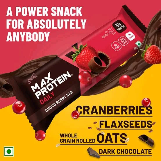 RiteBite Max Protein Daily Choco Berry Bar