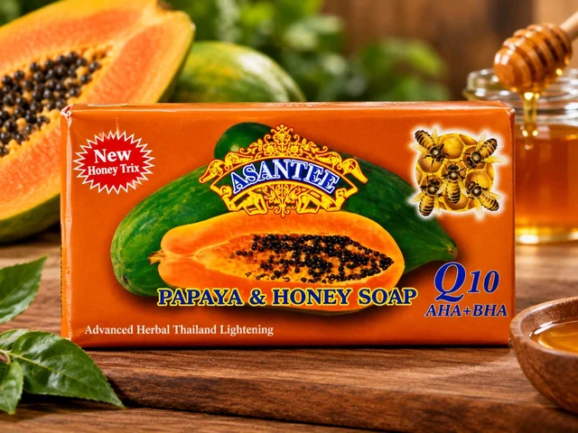 Asantee Papaya & Honey Soap