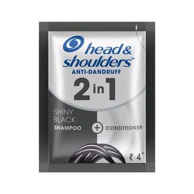 Head & Shoulders Anti-Dandruff 2 In 1 Shiny Black Shampoo + Conditioner