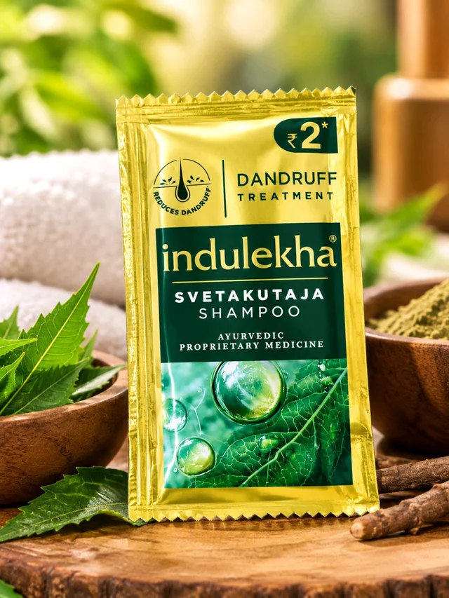 Indulekha Svetakutaja Shampoo Dandruff Treatment