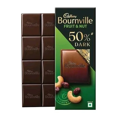 Catbary Bournville Fruit And Nut 50%dark