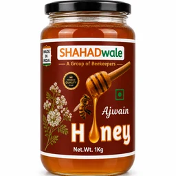 SHAHADWALE AJWAIN HONEY | CAROM HONEY | THYME FLORA HONEY | SHAHADWALE HONEY - 1Kg