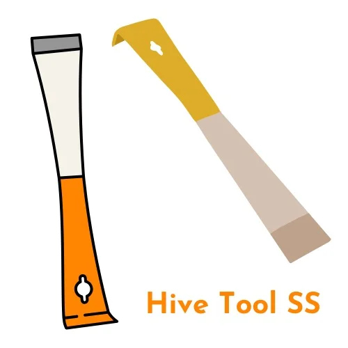 Shahadwale Hive Tool - Beekeepers Choice - L-Shape MS, MS