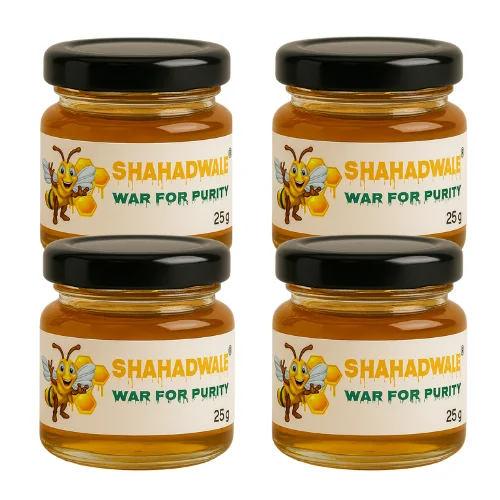 SHAHADWALE Honey Samples - 25gm * 4