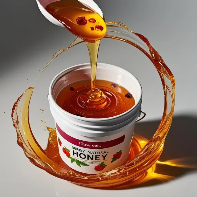 SHAHADWALE Natural Berry, Sidr, and Jujube Honey - Bulk for Brands, Wholesalers & Exporters - Bucket, Berry, 28 kg