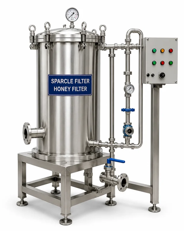 SHAHADWALE Honey Sparkle Filter | Stainless Steel Honey Filtration System