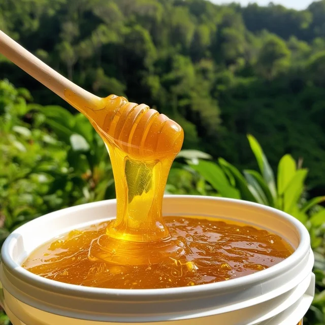 SHAHADWALE Multi Flora Honey/ Shivalik Forest Honey - Bulk for Brands & Wholesalers - Bucket, Multi Flora, 28kg