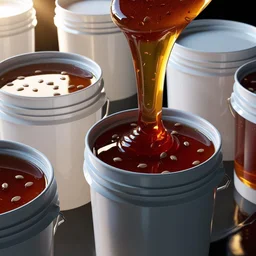 Shahadwale Buy Pure Sesame / Til Honey – Natural Honey Bulk for Brands & Wholesalers - Bucket, Sesame/Til Honey, 28 kg