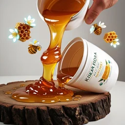 SHAHADWALE Acacia Honey | Kikar Honey | Babool Flora Honey - Bulk for Brands & Wholesalers - Bucket, Acacia / Kikar honey, 28 kg, 29kg
