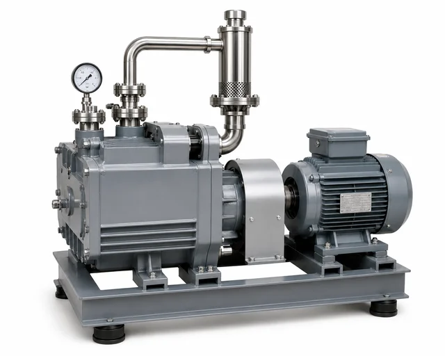 SHAHADWALE Industrial Vacuum Pump | High Vacuum Pump for Honey Processing Plant | Heavy Duty Vacuum System