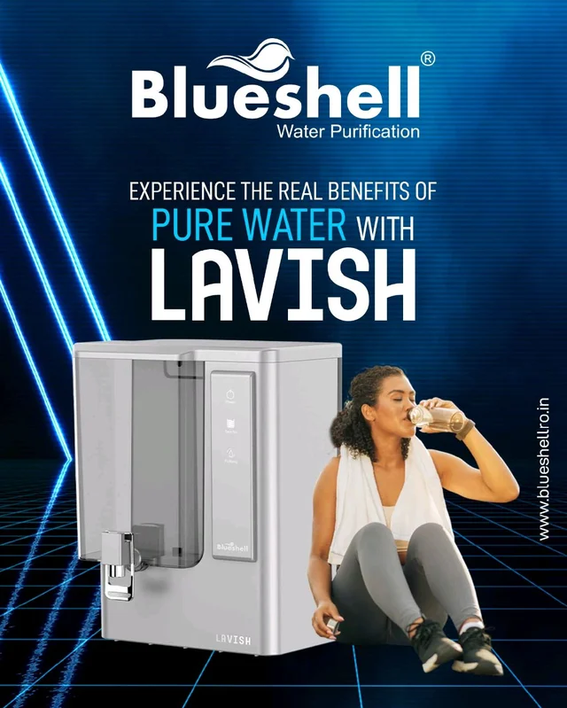 Brand: Blueshell Water Purification
Blueshell RO Water Purifier for Home|Lavish Silver|RO+ALKALINE | 9 Ltrs | Suitable For Borewell, Tank Water


