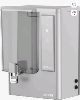 Brand: Blueshell Water Purification
Blueshell RO Water Purifier for Home|Lavish Silver|RO+ALKALINE | 9 Ltrs | Suitable For Borewell, Tank Water
- Silver