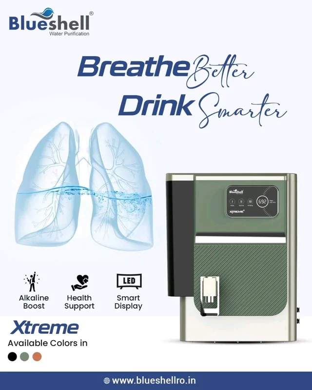 BLUESHALL XTREAM TIMER RO+ ALKALINE +ZINC 9 LTRS TANK CAPACITY - Olive