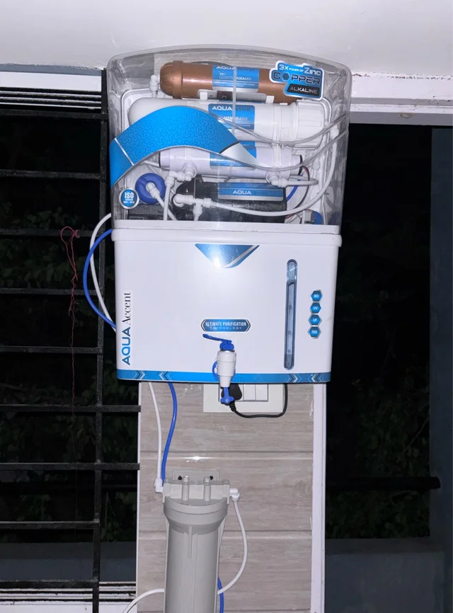 AQUA ACCENT RO+ UV+ TDS+ COPPER ALKALINE+ ZINC 10 Ltrs TANK CAPCITY