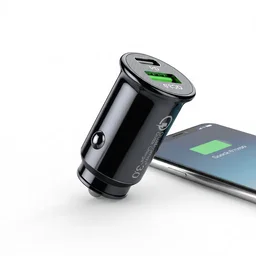 UniBoss Superfast Mini Car Charger - Black