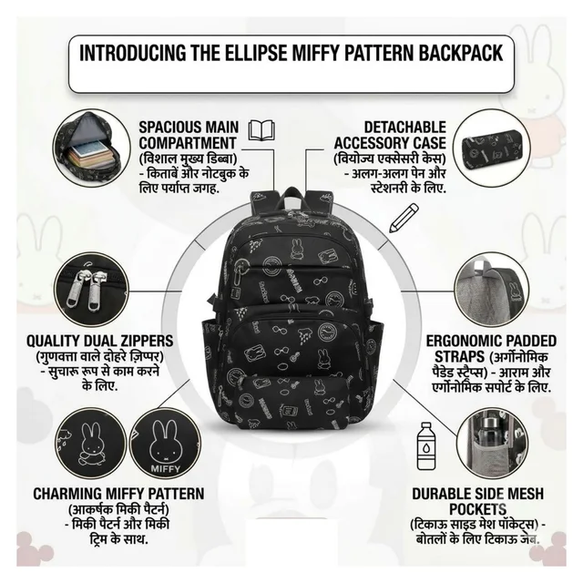 Backpack Bag School College Office Laptop