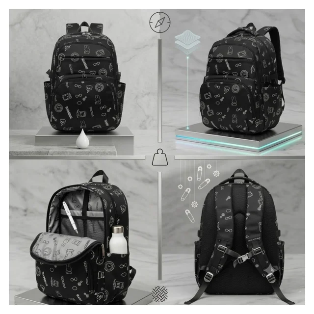 Backpack Bag School College Office Laptop