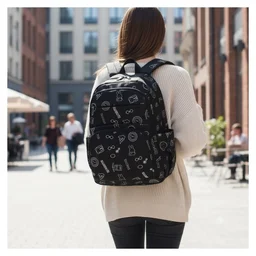 Backpack Bag School College Office Laptop