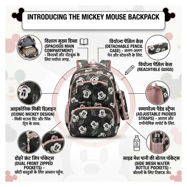 Backpack Bag School College Office Laptop