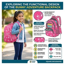 Backpack Bag School College Office Laptop