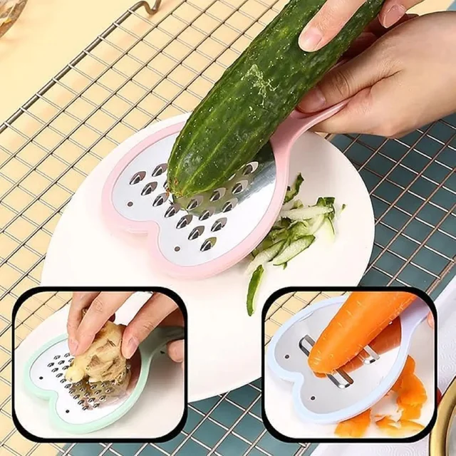 Vegetable Grater set of 4 Heart Shaped
