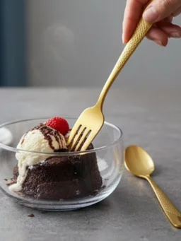 Golden Fork Set Of 6