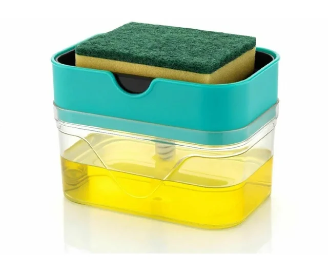 Kitchen Soap Dispenser with Sponge