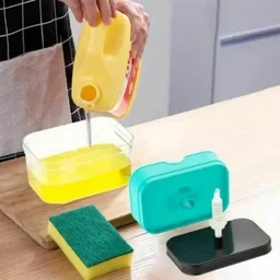 Kitchen Soap Dispenser with Sponge