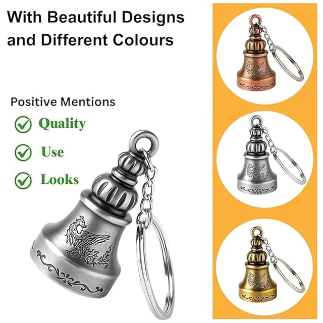 Guardian Bell Key Ring with Pouch