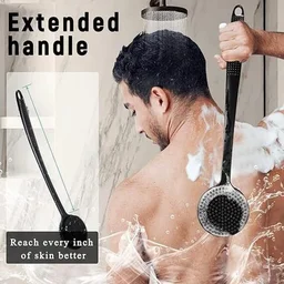 Silicone Bath Brush with Long Handle